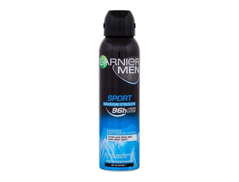 Antiperspirant Garnier Men Sport 96h 150 ml flacon endommagé