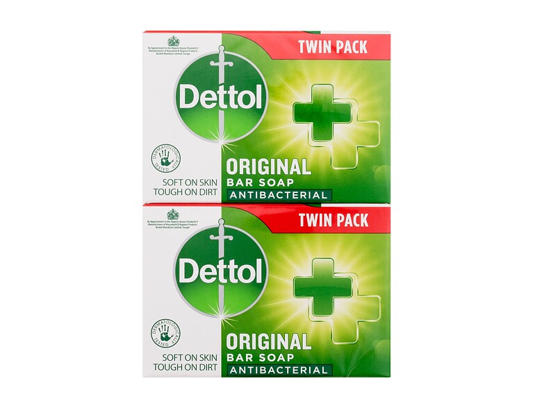 Pain de savon Dettol Antibacterial Original 2X100 g