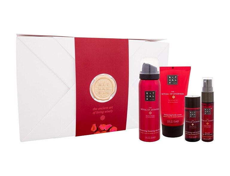 Mousse de douche Rituals The Ritual Of Ayurveda 4 Balancing Bestsellers 50 ml Sets