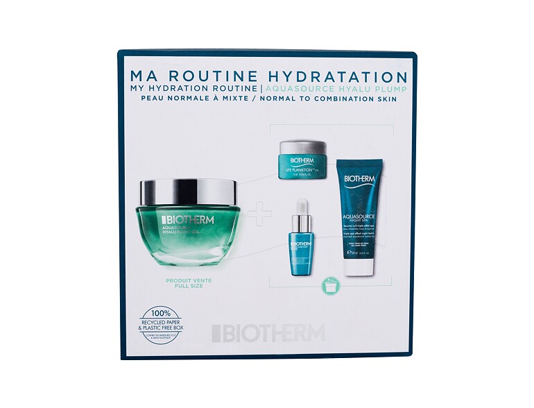 Gesichtsgel Biotherm Aquasource Hyalu Plump Gel 50 ml Sets