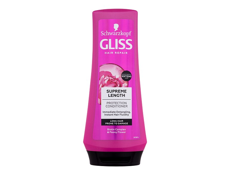 Conditioner Schwarzkopf Gliss Supreme Length Protection Conditioner 200 ml