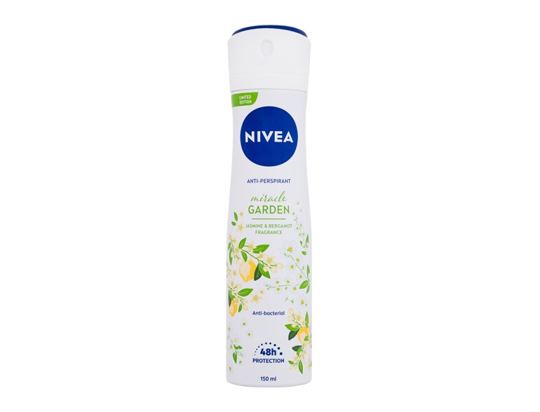 Antiperspirant Nivea Miracle Garden Jasmine & Bergamot 150 ml