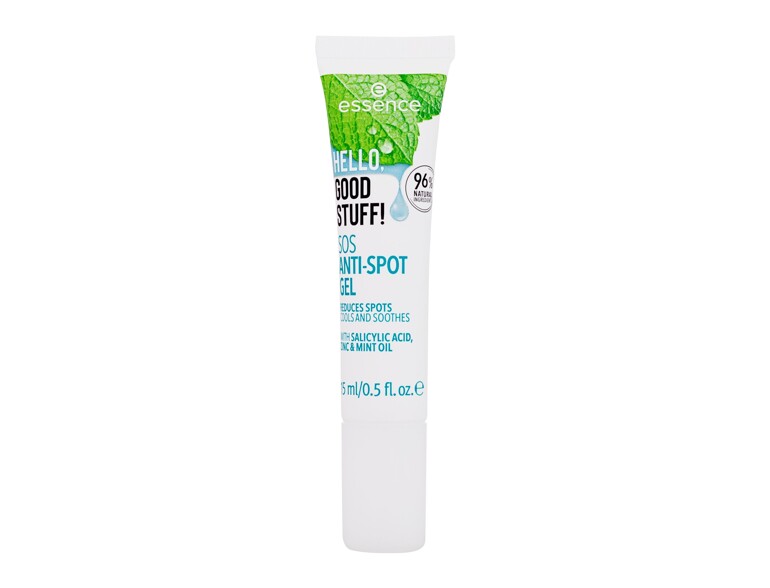 Lokale Hautpflege Essence Hello, Good Stuff! SOS Anti-Spot Gel 15 ml Beschädigte Schachtel