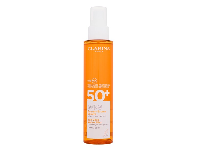 Protezione solare corpo Clarins Sun Care Water Mist SPF50+ 150 ml