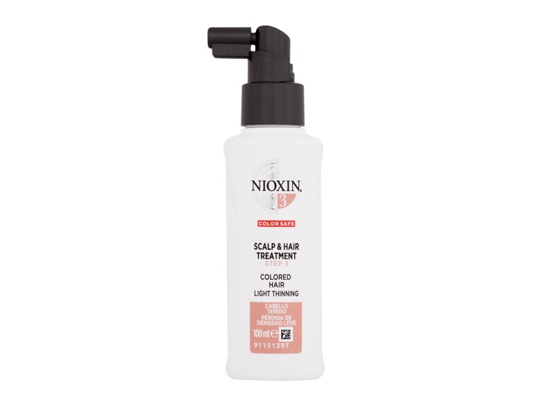 Spray curativo per i capelli Nioxin System 3 Scalp & Hair Treatment 100 ml