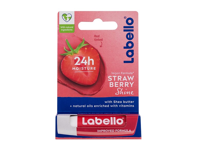 Lippenbalsam Labello Strawberry Shine 24h Moisture Lip Balm 4,8 g