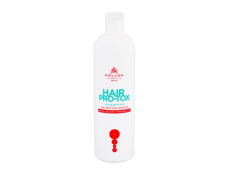 Shampoo Kallos Cosmetics Hair Pro-Tox 500 ml Beschädigtes Flakon