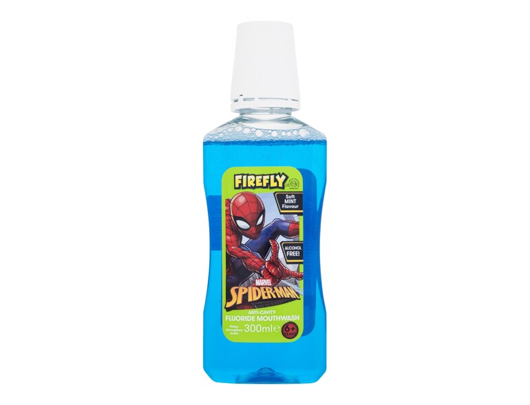 Mundwasser Marvel Spiderman Firefly Anti-Cavity Fluoride Mouthwash 300 ml