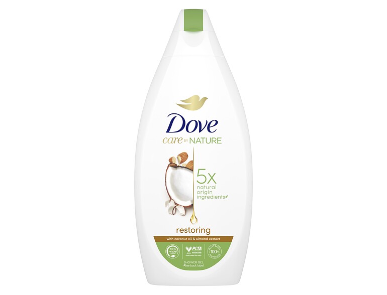 Duschgel Dove Care By Nature Restoring Shower Gel 400 ml