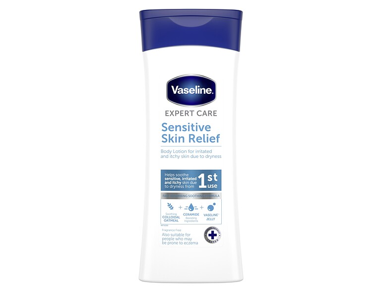 Latte corpo Vaseline Intensive Care Sensitive Skin Relief 400 ml