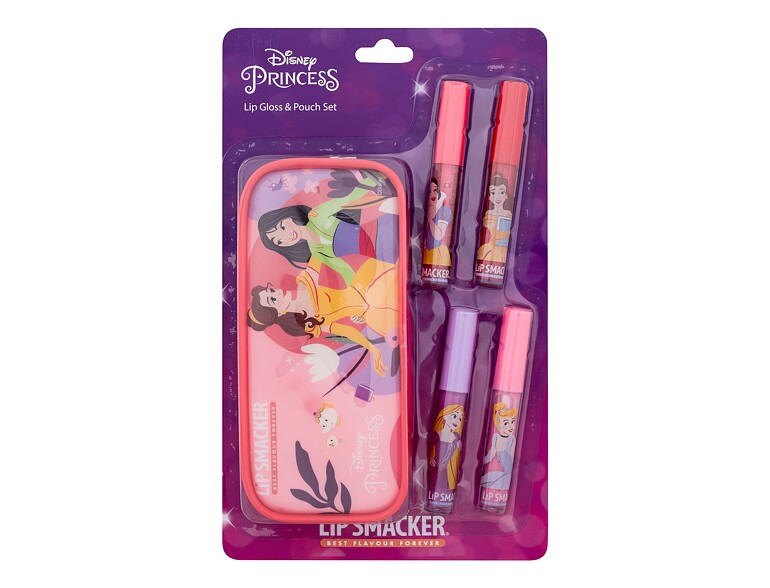 Gloss Lip Smacker Disney Princess Lip Gloss & Pouch Set 6 ml Sets