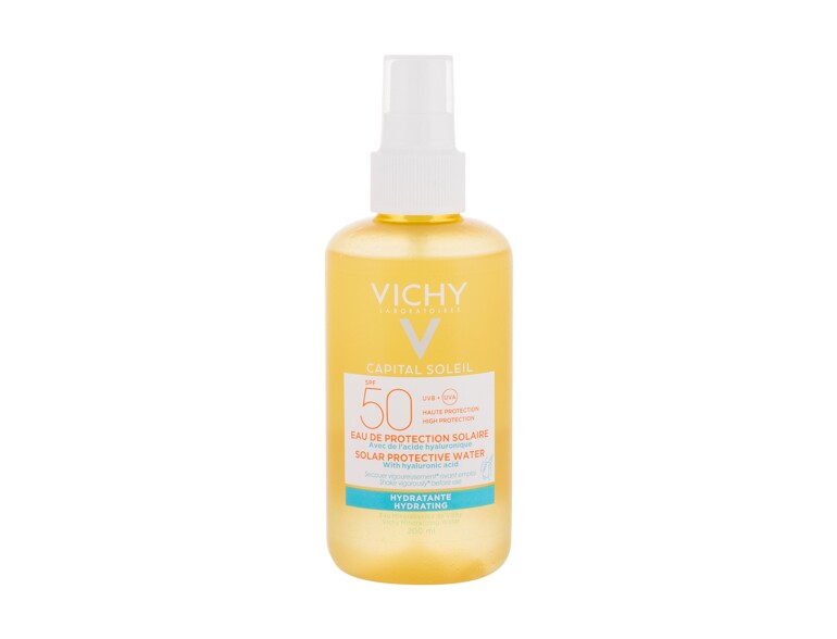 Sonnenschutz Vichy Capital Soleil Solar Protective Water SPF50 200 ml Beschädigtes Flakon