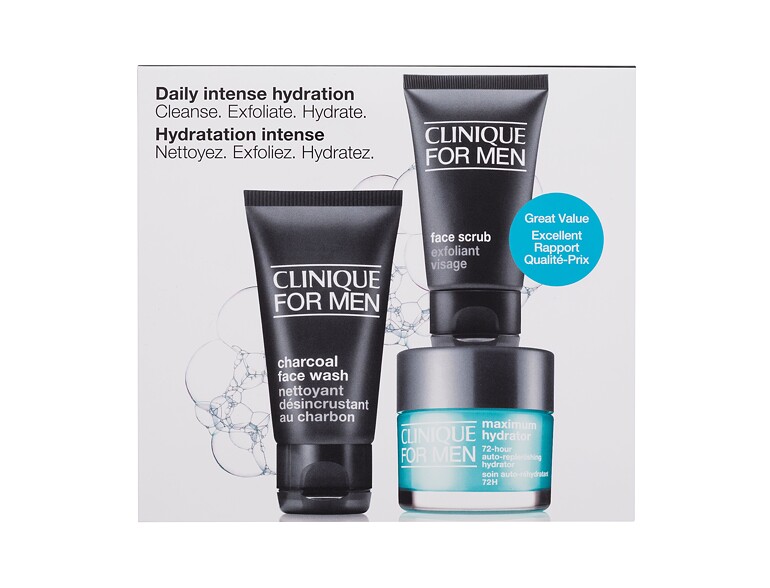 Tagescreme Clinique For Men Daily Intense Hydration 50 ml Beschädigte Schachtel Sets