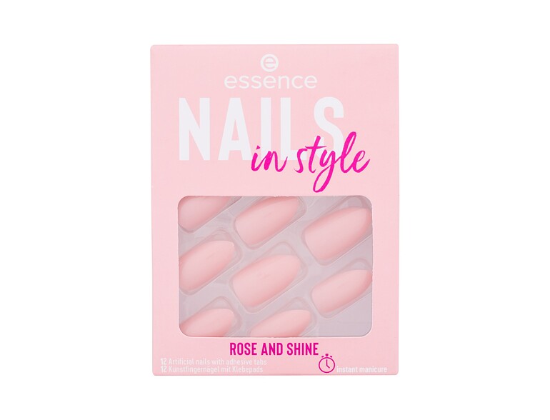Kunstnägel Essence Nails In Style 12 St. 14 Rose And Shine Beschädigte Schachtel