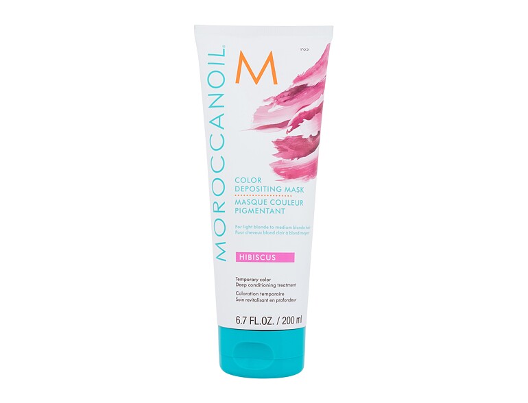 Coloration cheveux Moroccanoil Color Depositing Mask 200 ml Hibiscus emballage endommagé