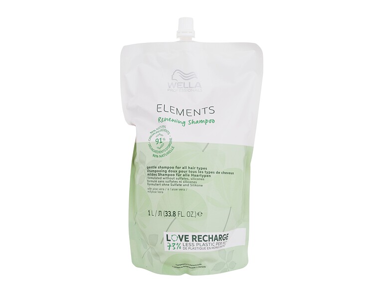 Shampoo Wella Professionals Elements Renewing Nachfüllung 1000 ml
