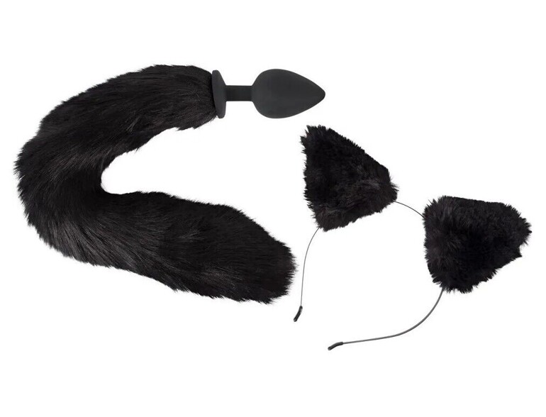 BDSM-Sexspielzeug Bad Kitty Pet Play Plug & Ears 1 St.