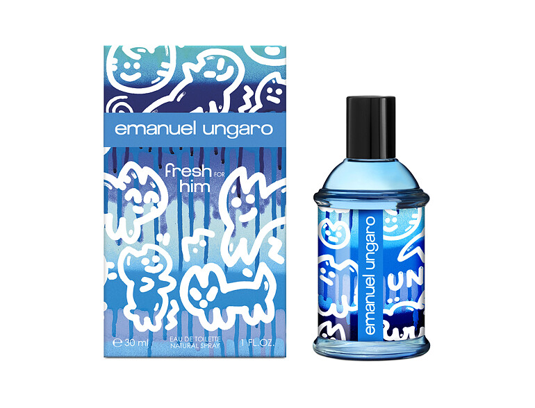 Eau de Toilette Emanuel Ungaro Fresh For Him 30 ml