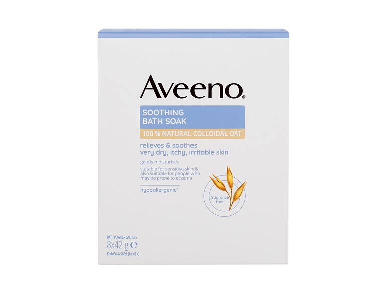 Badesalz  Aveeno Soothing Bath Soak 8x42 g