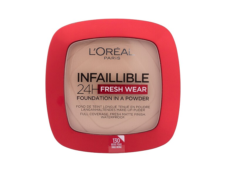 Foundation L'Oréal Paris Infaillible 24H Fresh Wear Foundation In A Powder 9 g 130 True Beige