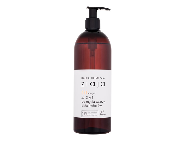 Gel douche Ziaja Baltic Home Spa Fit Shower Gel & Shampoo 3 in 1 500 ml