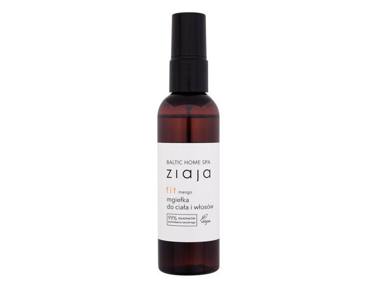 Eau de soin corps Ziaja Baltic Home Spa Fit Mist Body Hair 90 ml