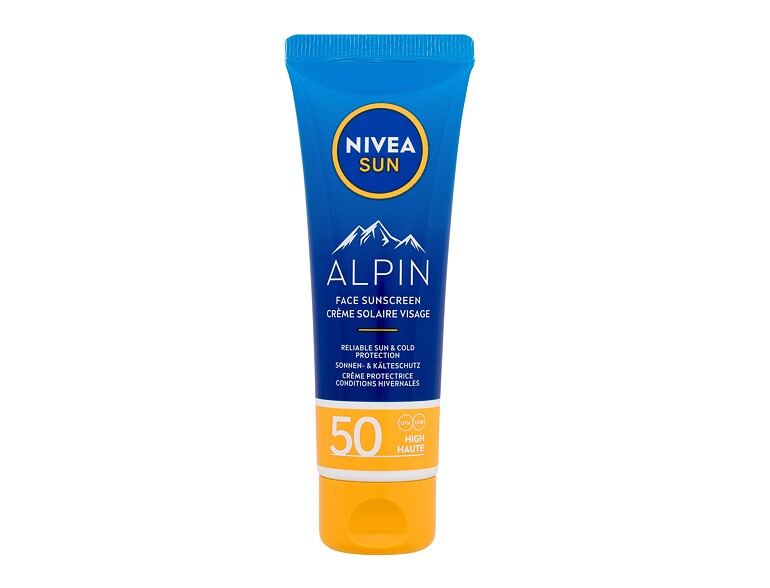 Sonnenschutz fürs Gesicht Nivea Sun Alpin Face Sunscreen SPF50 50 ml