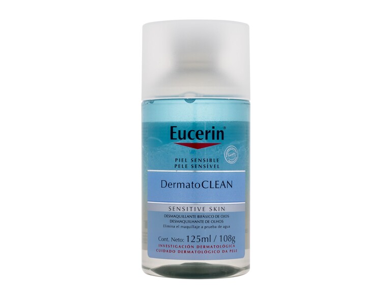 Démaquillant yeux Eucerin DermatoClean Eye Make-Up Remover 125 ml