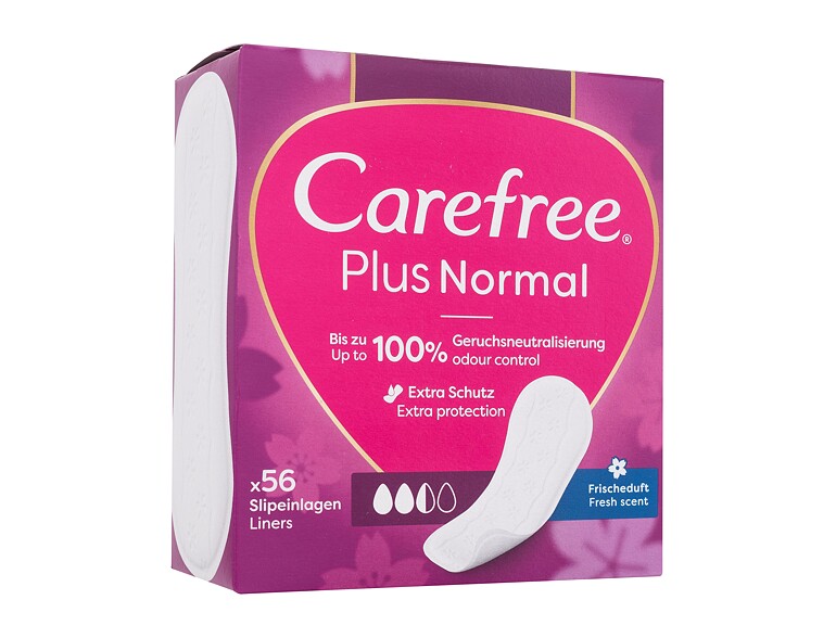Slipeinlage Carefree Plus Normal Fresh Scent 56 St.