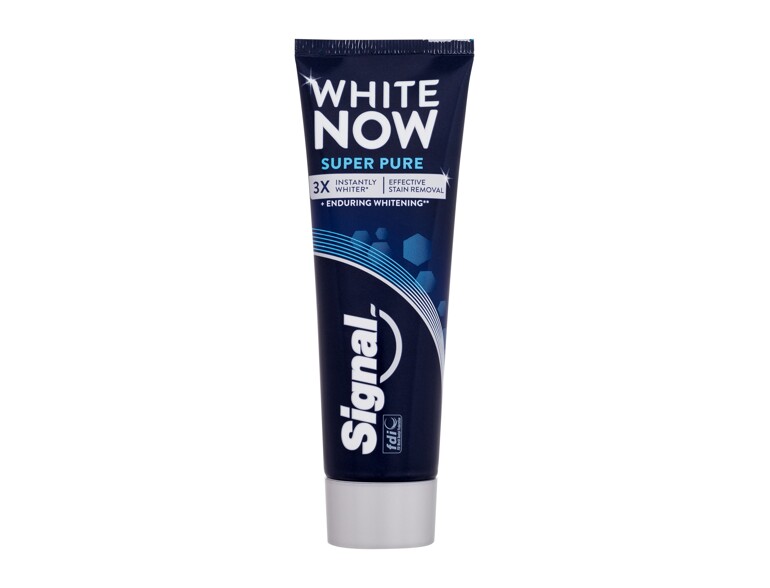 Zahnpasta  Signal White Now Super Pure 75 ml Beschädigte Schachtel