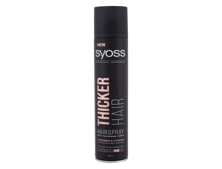 Haarspray  Syoss Thicker Hair 300 ml Beschädigtes Flakon