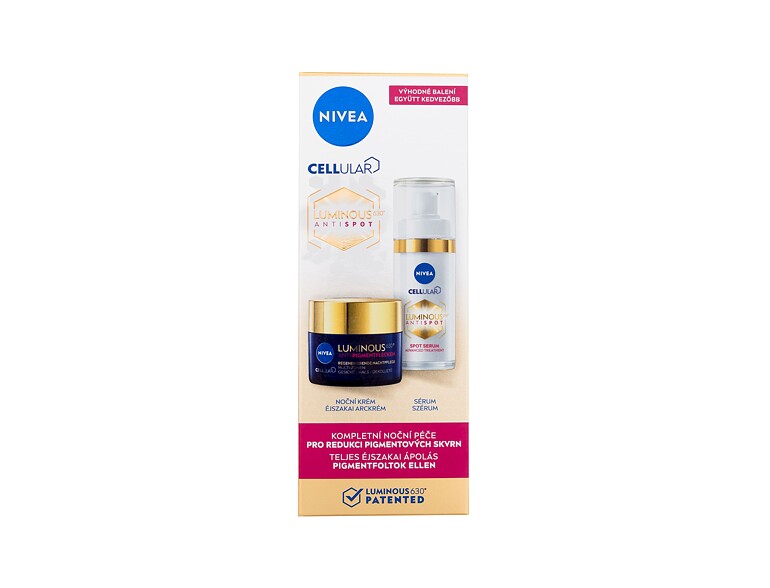 Gesichtsserum Nivea Luminous 630 Antispot 30 ml Beschädigte Schachtel Sets