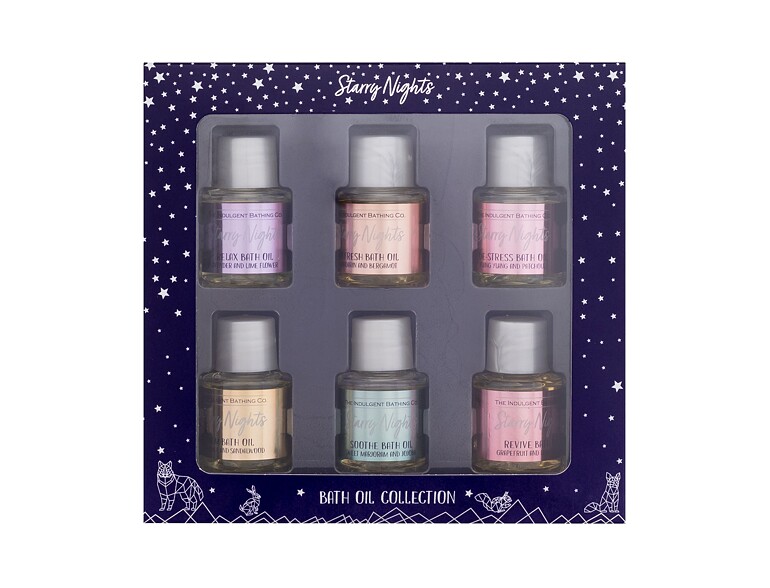 Badeöl The Indulgent Bathing Co. Starry Nights Bath Oil Collection 15 ml Beschädigte Schachtel Sets