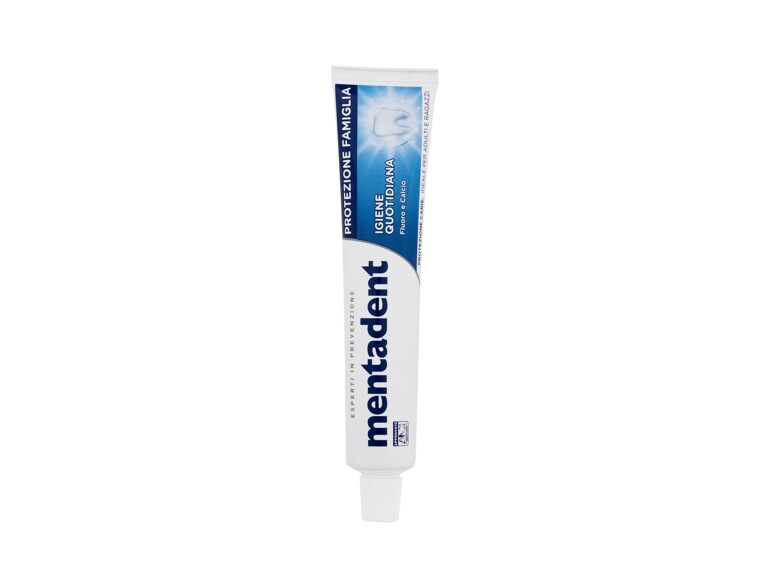 Zahnpasta  Mentadent Family Protection Daily Fluoride & Calcium Toothpaste 75 ml Beschädigte Schachtel
