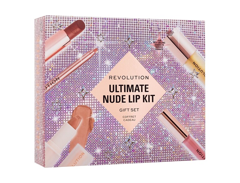 Lippenstift Makeup Revolution London Ultimate Nude Lip Kit 3,2 g Sets