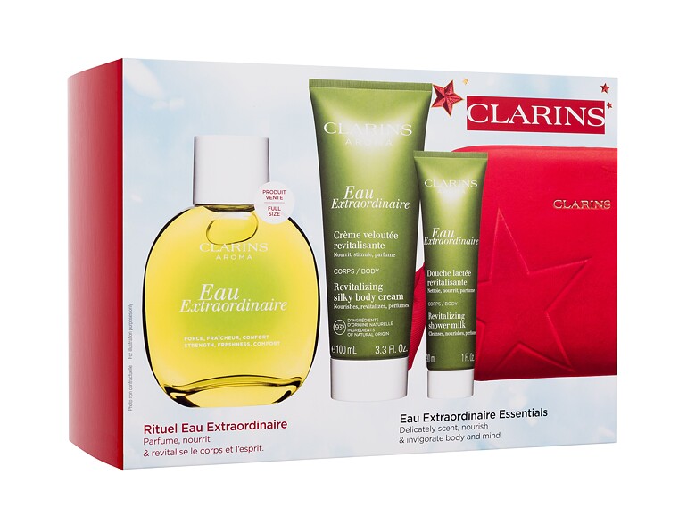 Eau de Soin Clarins Aroma Eau Extraordinaire 100 ml scatola danneggiata Sets