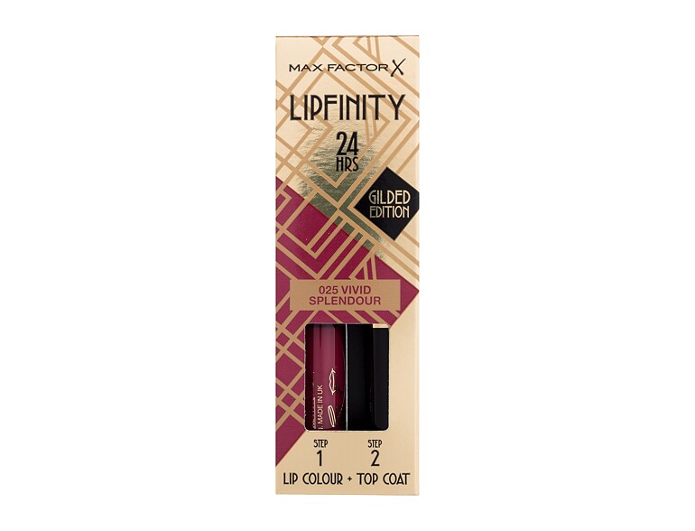 Lippenstift Max Factor Lipfinity 24HRS Lip Colour 4,2 g 025 Vivid Splendour Beschädigte Schachtel