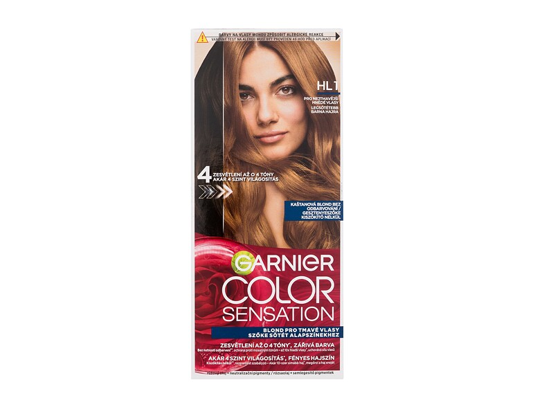 Haarfarbe Garnier Color Sensation 40 ml HL1 Beschädigte Schachtel