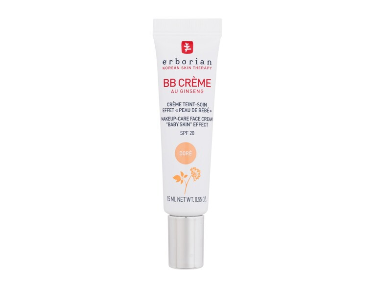 BB Creme Erborian BB Crème Makeup-Care Face Cream SPF20 15 ml Doré Beschädigte Schachtel