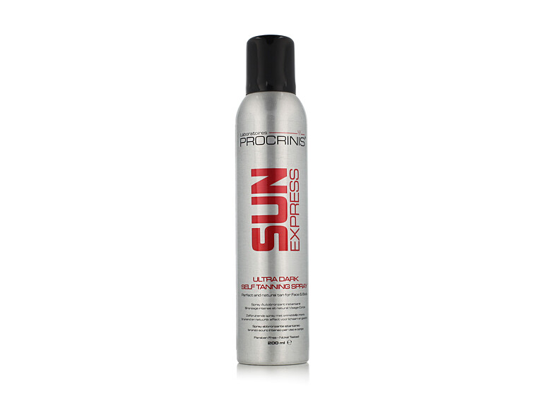 Selbstbräuner Laboratoires Procrinis Sunexpress Ultra Dark Self Tanning Spray 200 ml