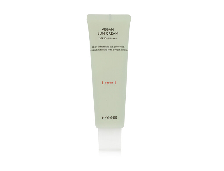Sonnenschutz fürs Gesicht Hyggee Vegan Sun Cream SPF50+ 50 ml
