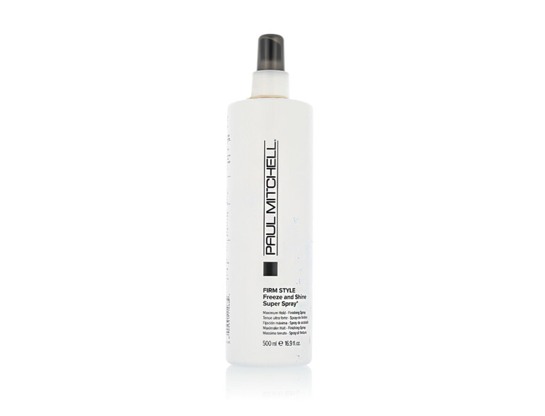 Für Haarglanz Paul Mitchell Firm Style Freeze and Shine Super Spray 500 ml