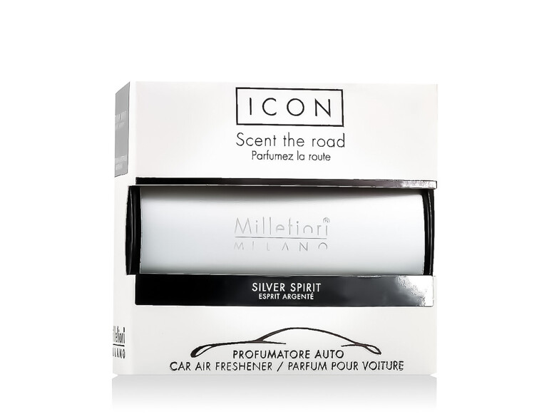 Autoduft Millefiori Milano Icon Classic Silver Spirit 47 g