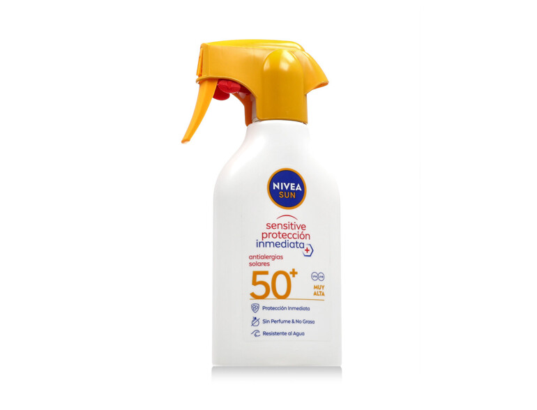 Sonnenschutz Nivea Sun Sensitive Immediate Protect Spray SPF50+ 270 ml