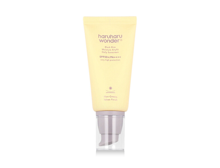 Sonnenschutz fürs Gesicht HaruHaru Wonder Black Rice Moisture Airyfit Daily Sunscreen SPF50+ 50 ml