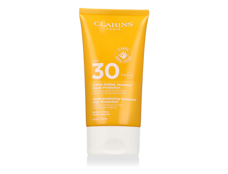 Sonnenschutz Clarins Sun Care Youth-Protecting Body Sunscreen SPF30 150 ml