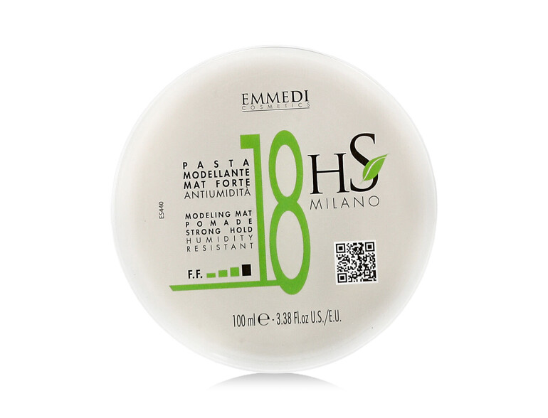 Für Haardefinition HS MILANO Matt Pomade Strong Hold  100 ml