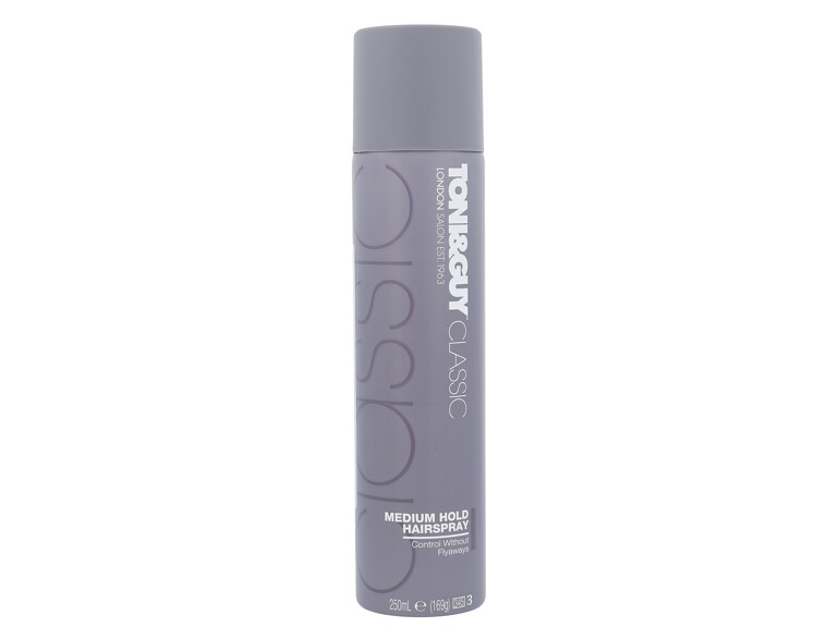 Haarspray  TONI&GUY Classic Medium Hold 250 ml