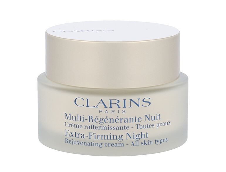 Crema notte per il viso Clarins Extra-Firming Night Rejuvenating Cream 50 ml scatola danneggiata