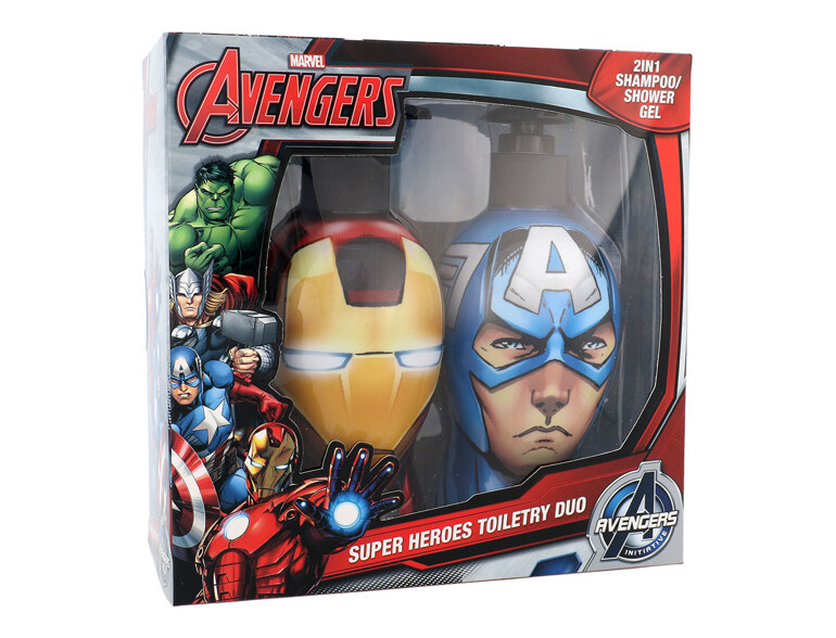 Shampoo Marvel Avengers Iron Man & Captain America 300 ml Sets